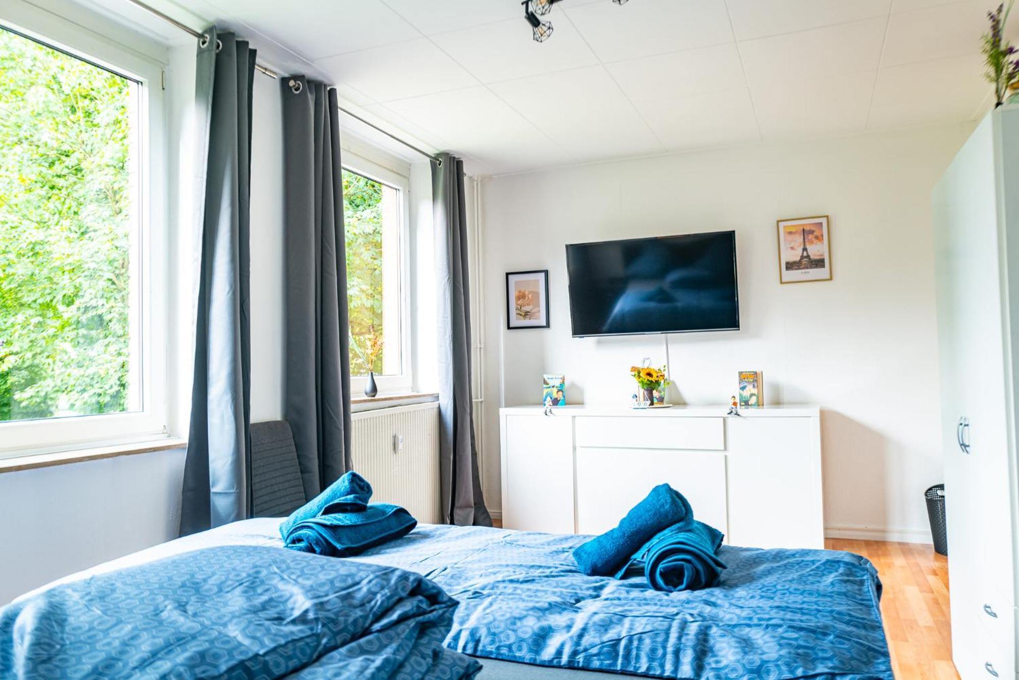 #811 Komfortable Wohnung 10 Min Bis Moviepark Dorsten Bagian luar foto